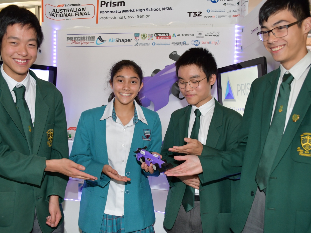 Catherine McAuley Westmead F1 in Schools STEM Challenge