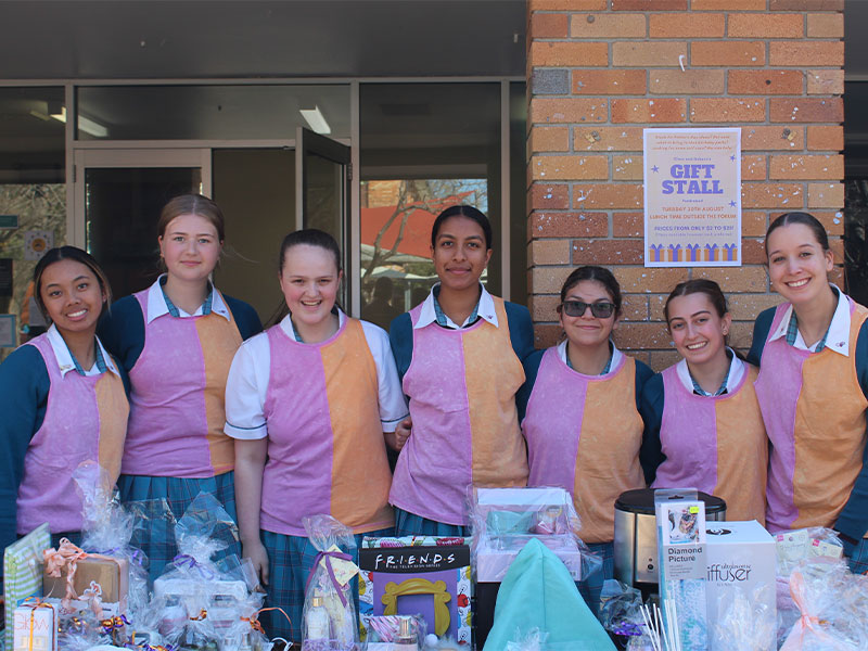 Gift Stall Raises $940 for Mercy Works Chicken and Egg Nutrition Appeal | Catherine McAuley Catholic College Westmead