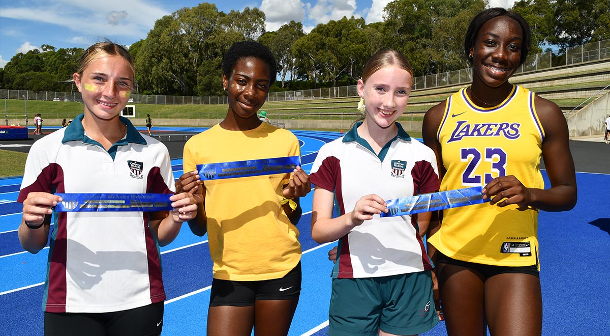 Caritas House were the winners of the 4 person Open Relay