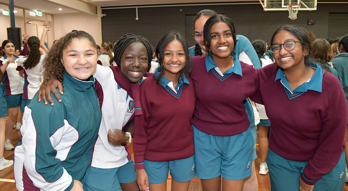 Year 8 Students at Catherine McAuley