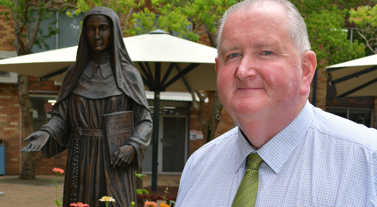 Mr Michael Hall, new Assistant Principal at Catherine McAuley Westmead