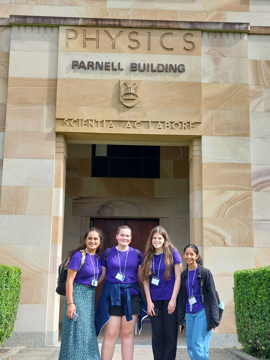 Catherine McAuley Team at the Australian Space Design Competition Final