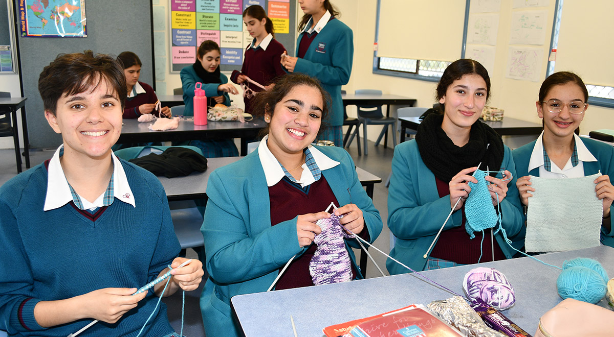 Catherine McAuley Westmead Wrap With Love Project
