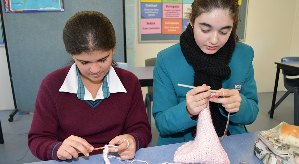 Catherine McAuley Westmead Wrap With Love Project