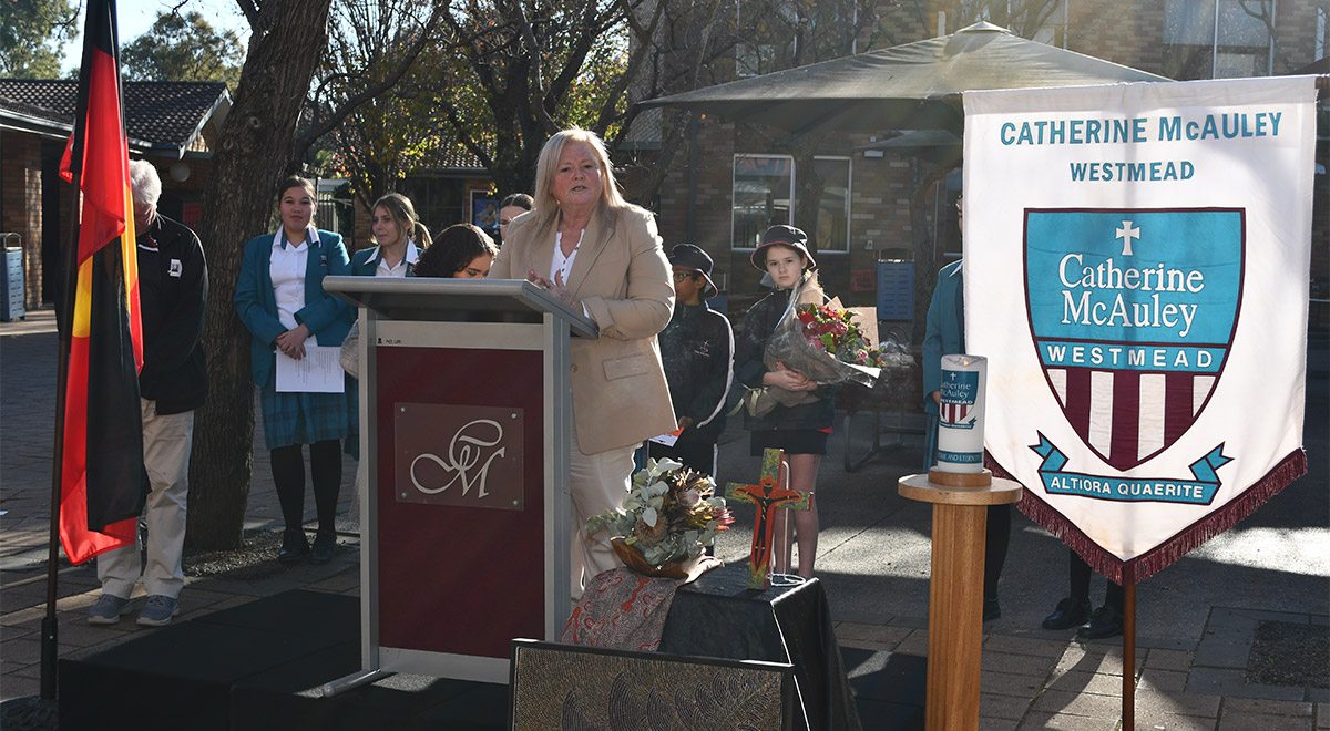 Aunty Julie Clark-Jones speaking about Our Elders