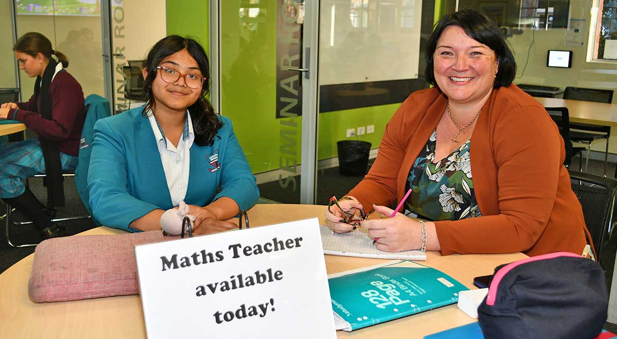 Maths Lab is available twice a week with a Maths teacher available to help with Mathematics questions