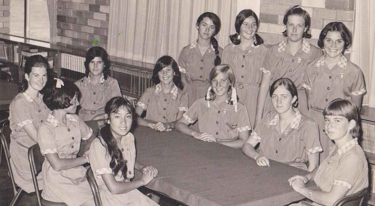 1969 School Prefects at Catherine McAuley Westmead