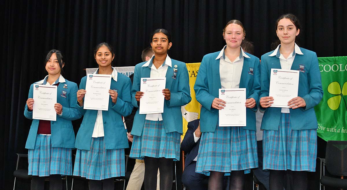 Yr 9 Debating students school assembly Wed 6 Sept 2023