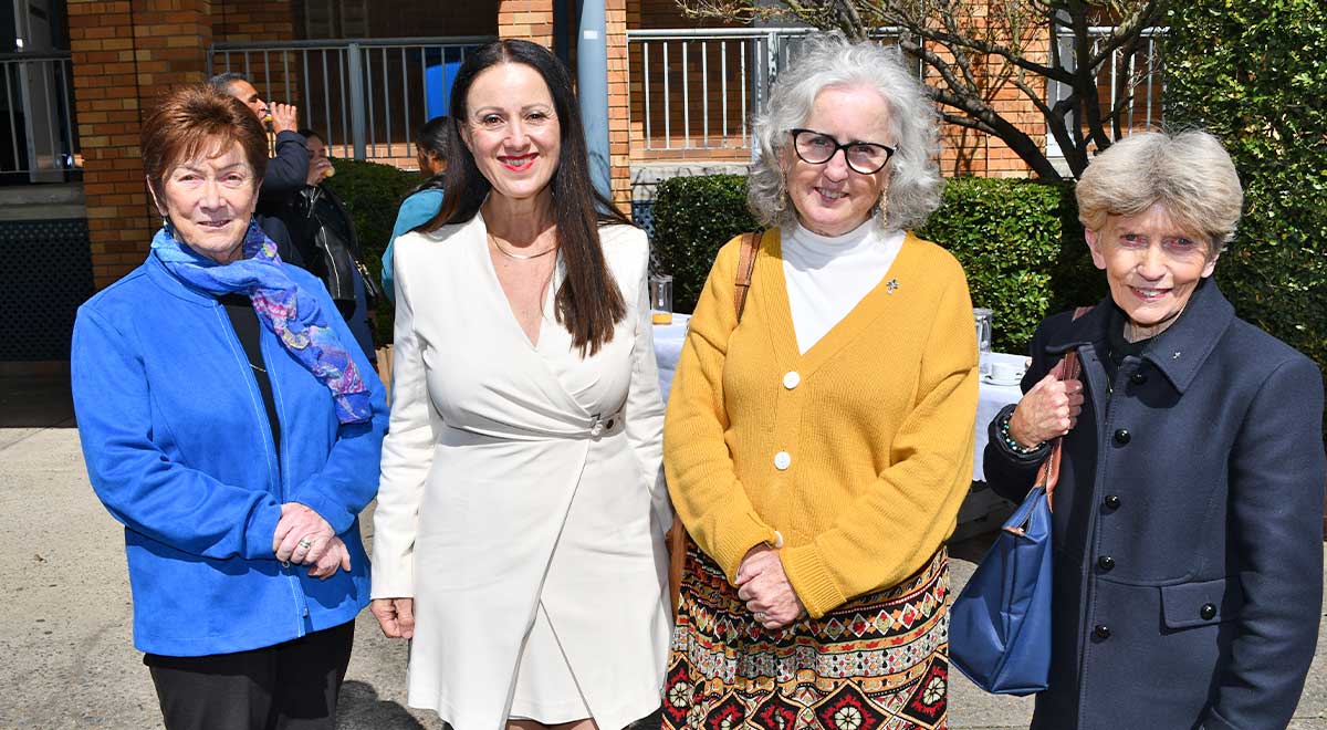 Sisters of Mercy who celebrated with the school on Mercy Day.