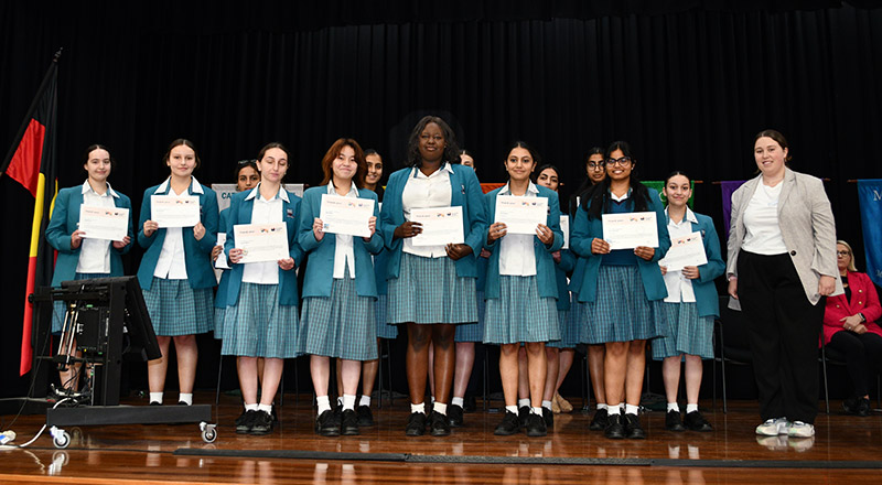 Student to Student Reading Program Volunteers Catherine McAuley Westmead