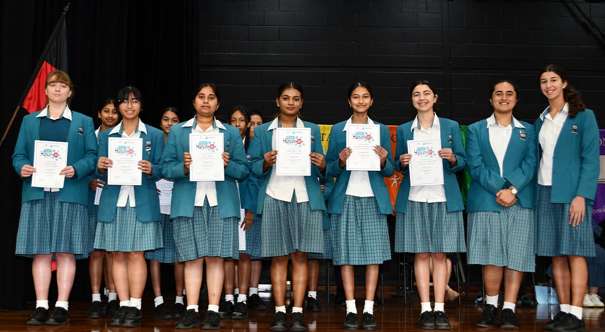 Catherine McAuley Westmead Senior ANSTO finalists