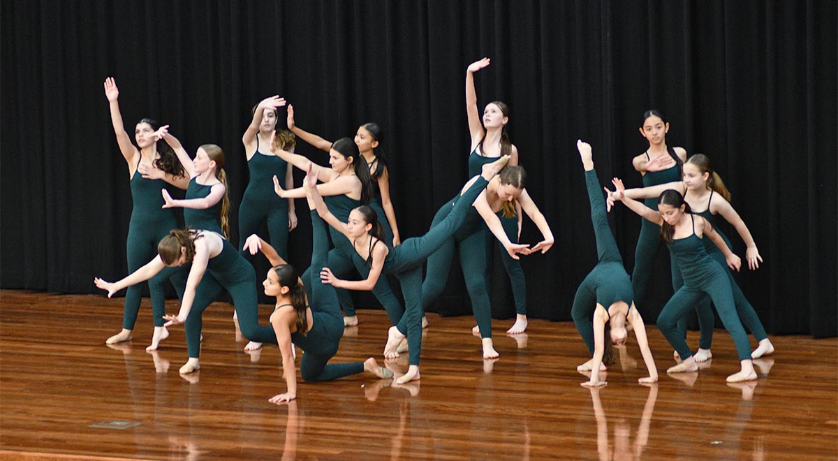 Catherine McAuley Contemporary Dance Team