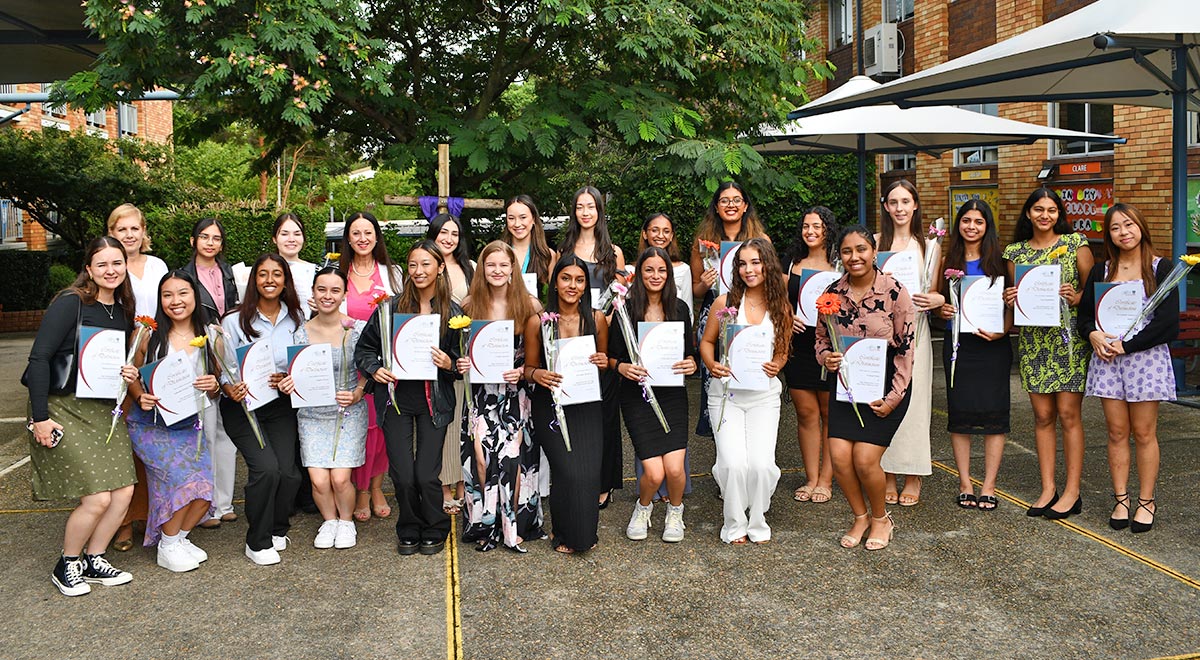 The Catherine McAuley Westmead Class of 2023 High Achievers