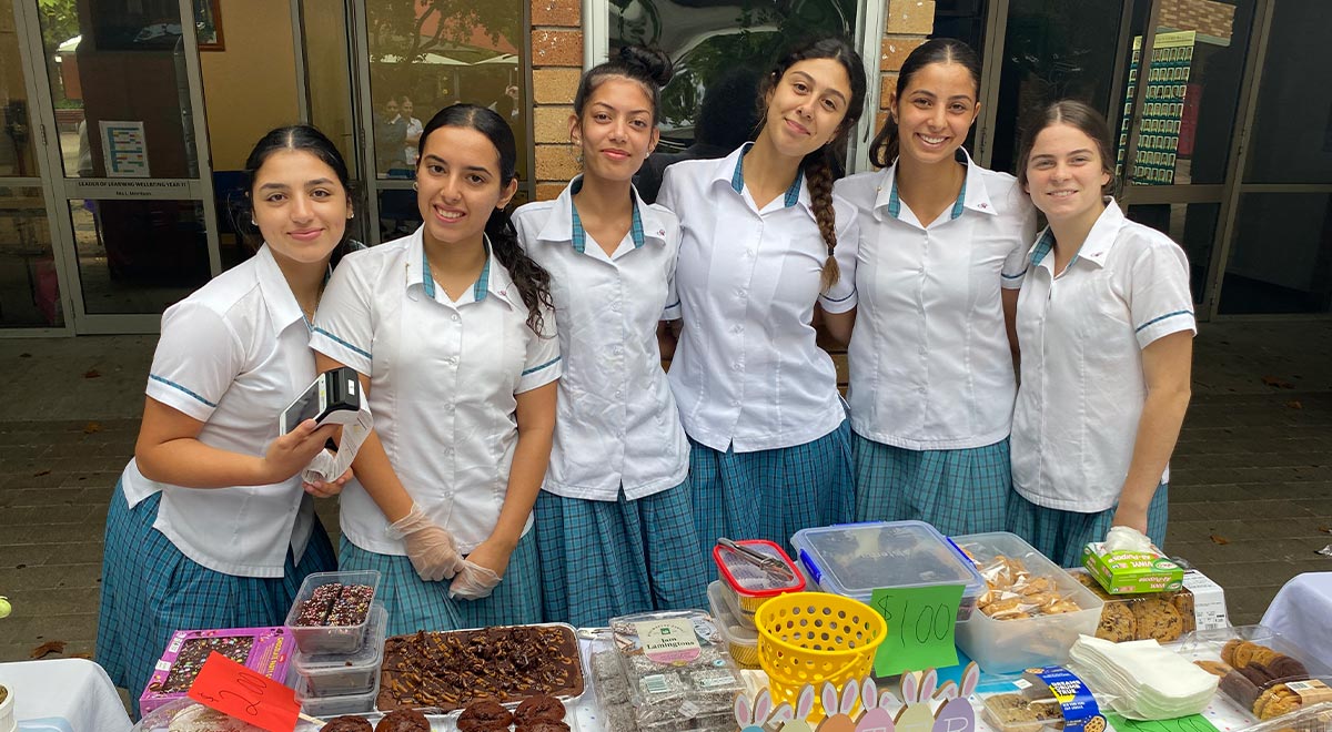 Dobson, Coolock, Mercedes and Clare combined together for their Friday 15th March Bake Sale Stall