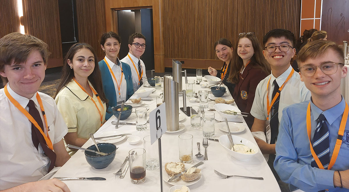 Catherine McAuley Westmead student at National Press Club dinner
