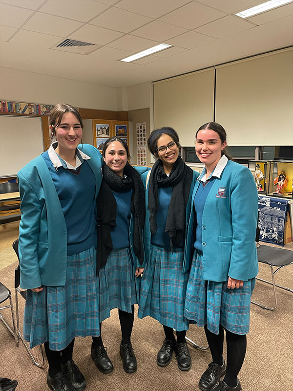 Year 11 Debating from Catherine McAuley Westmead
