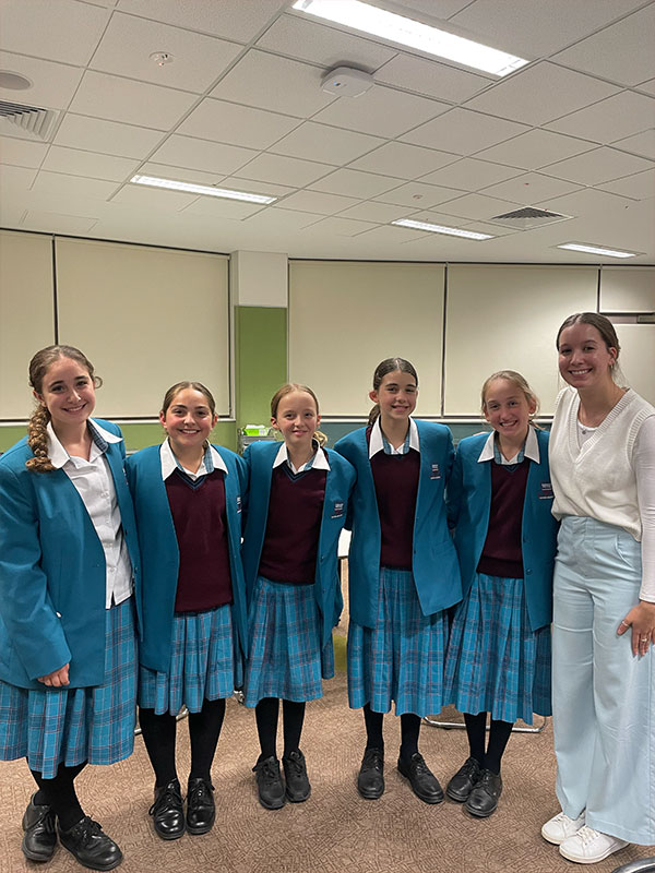 Year 11 Debating from Catherine McAuley Westmead