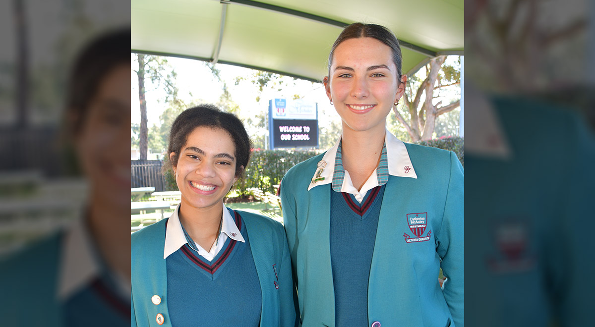 Kaitlin C. and Emily G. have been announced as the school captains for Term 4 2024 and Terms 1-3 2025