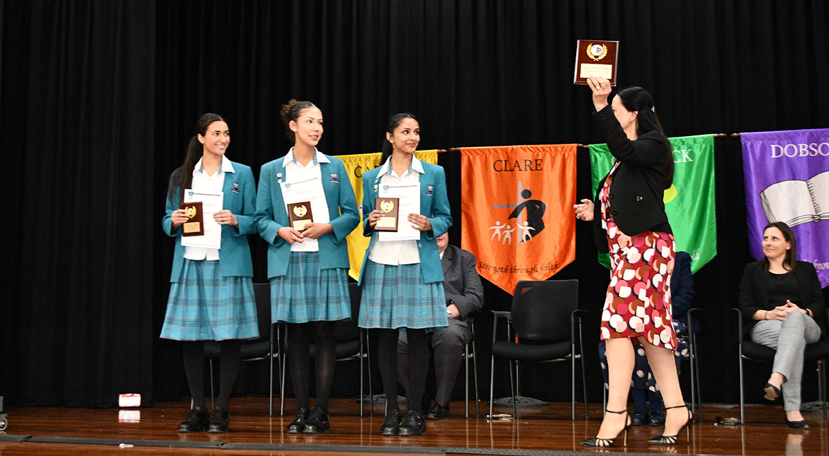 The school was awarded the Senior Aggregate Award for the most consistent and best performing senior teams over the entire 2024 season