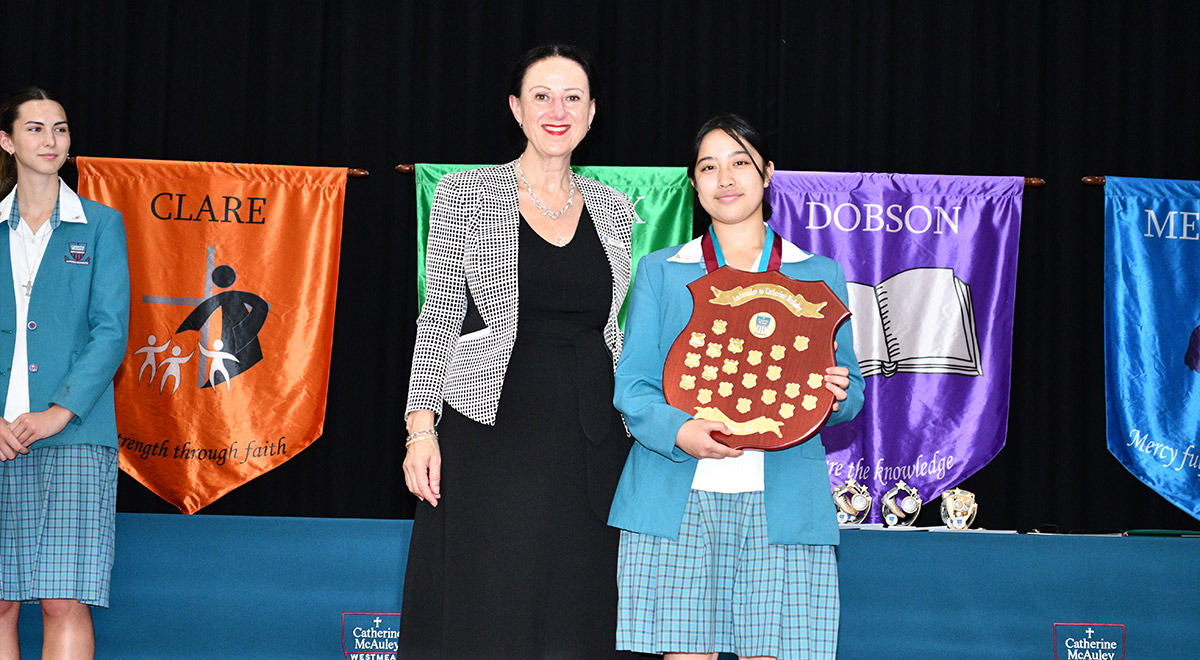 Year 10 Ambassador for Catherine McAuley 2024 - Riane S