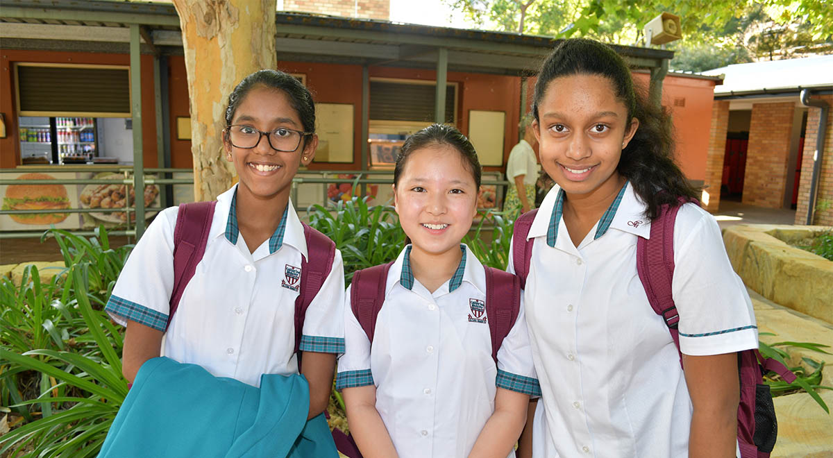 New Year 7 Students at Catherine McAuley Westmead