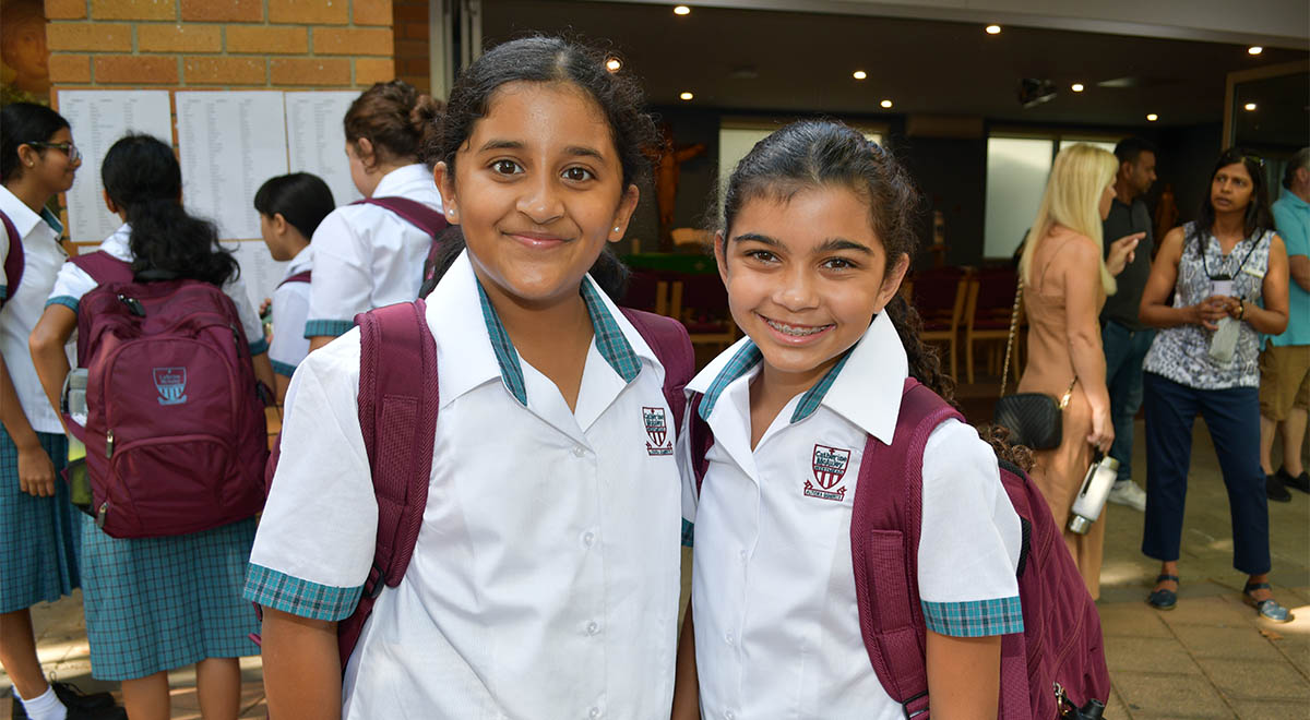 New Year 7 Students at Catherine McAuley Westmead