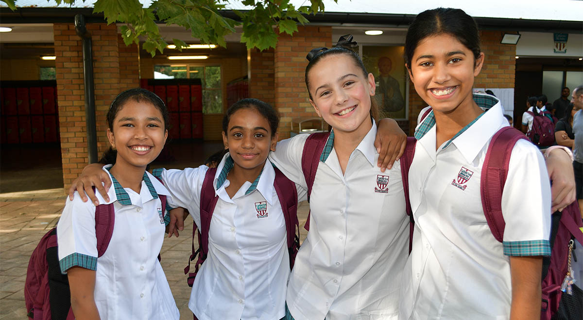 New Year 7 Students at Catherine McAuley Westmead
