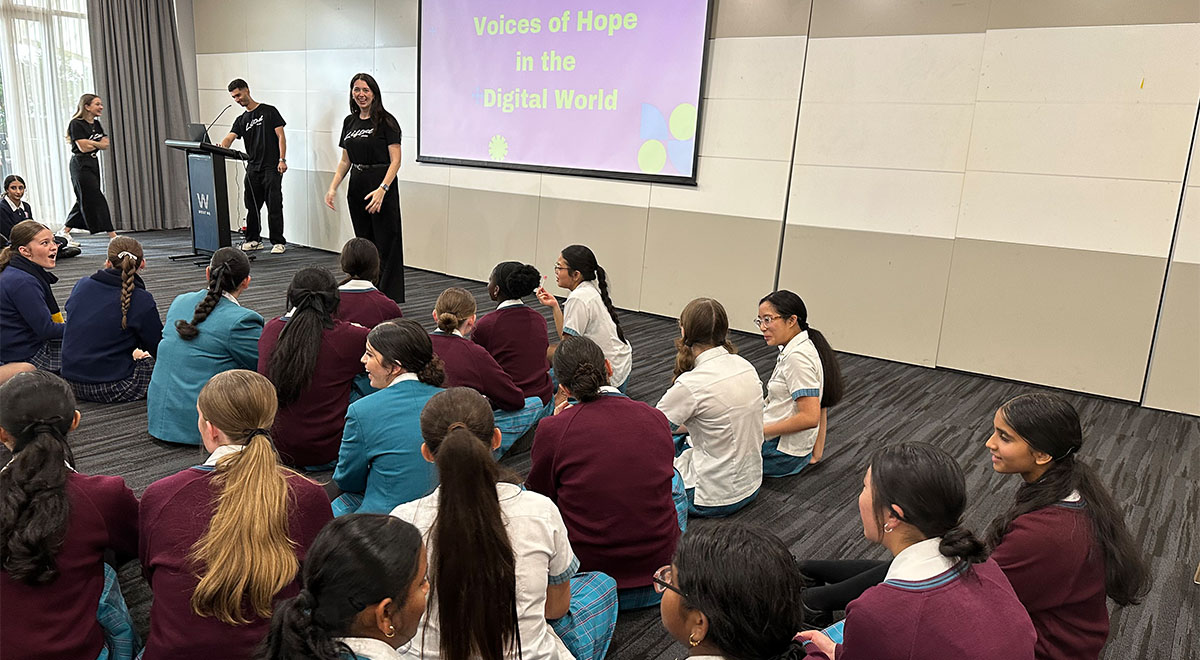 McAuley Westmead students at Lifted Unleashed
