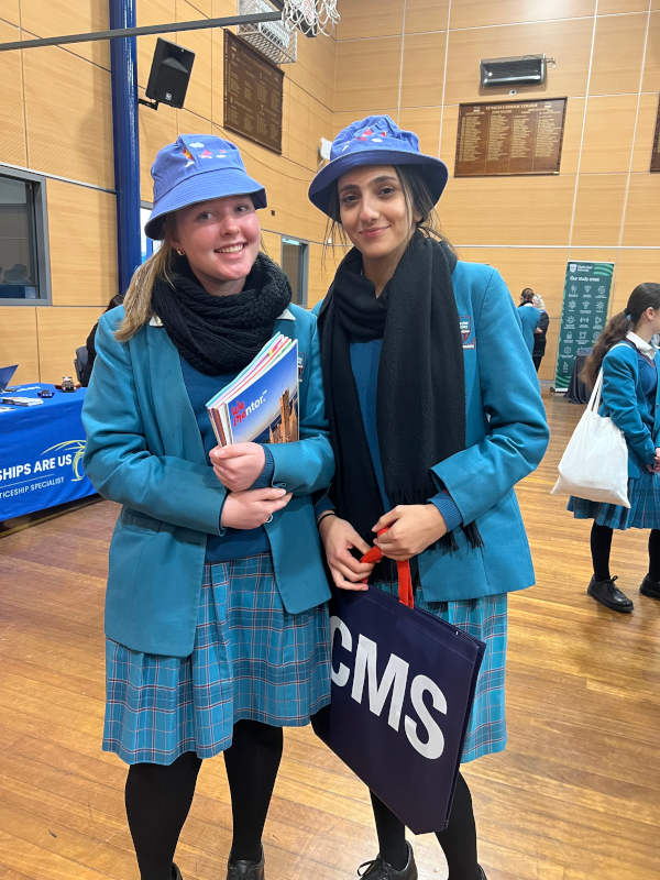 Year 12 students at the Careers Expo held on Friday 13th June at St Paul's Catholic College.
