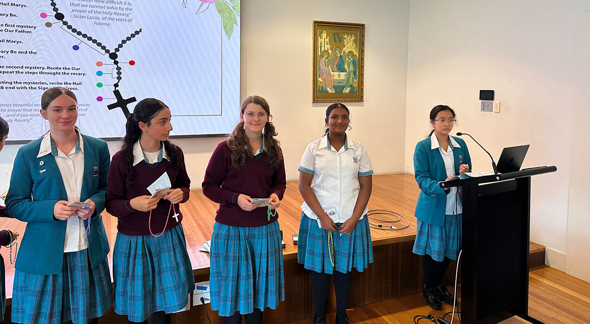 Year 9 students come together for their Reflection Day on Friday, 23rd May 2025.