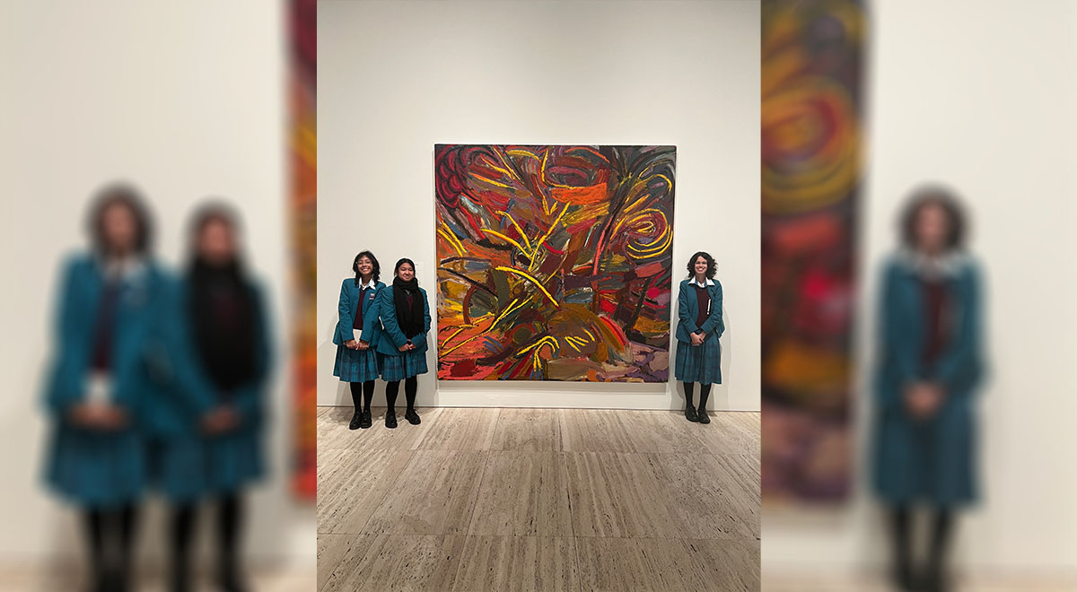 Years 9 and 10 Visual Arts students visited the Archibald, Wynne and Sulman exhibition at the Art Gallery of NSW.