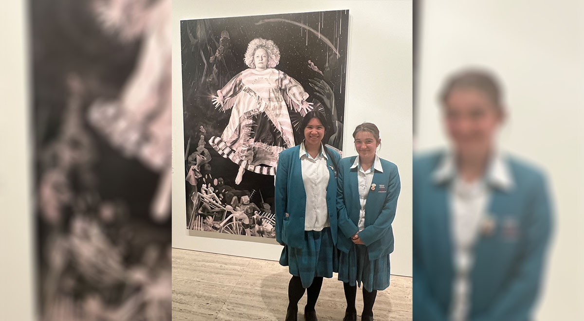 Years 9 and 10 Visual Arts students visited the Archibald, Wynne and Sulman exhibition at the Art Gallery of NSW.