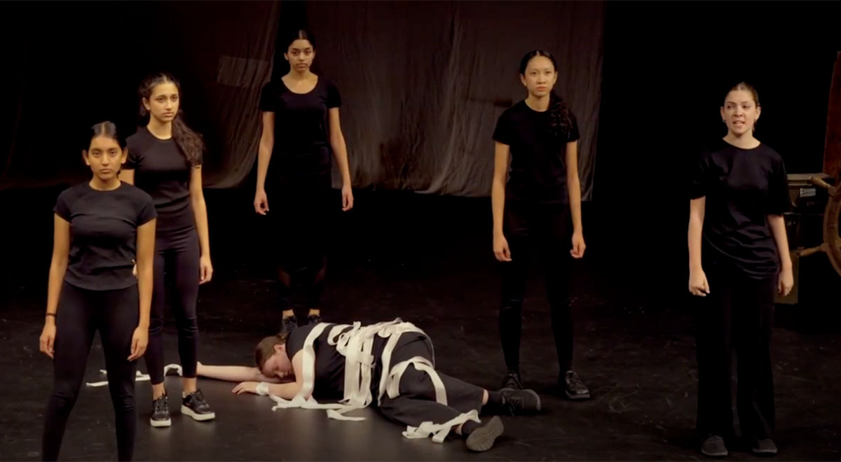 A team of Catherine McAuley Years 9 and 10 students has placed 3rd in the State Final of the Sport for Jove Shakespeare Carnival