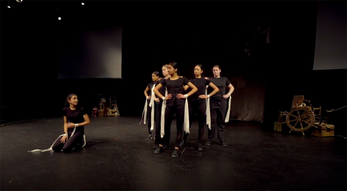 A team of Catherine McAuley Years 9 and 10 students has placed 3rd in the State Final of the Sport for Jove Shakespeare Carnival