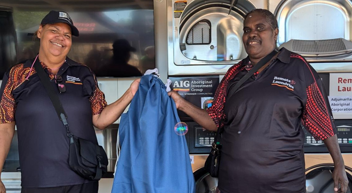 Remote Laundries social justice project