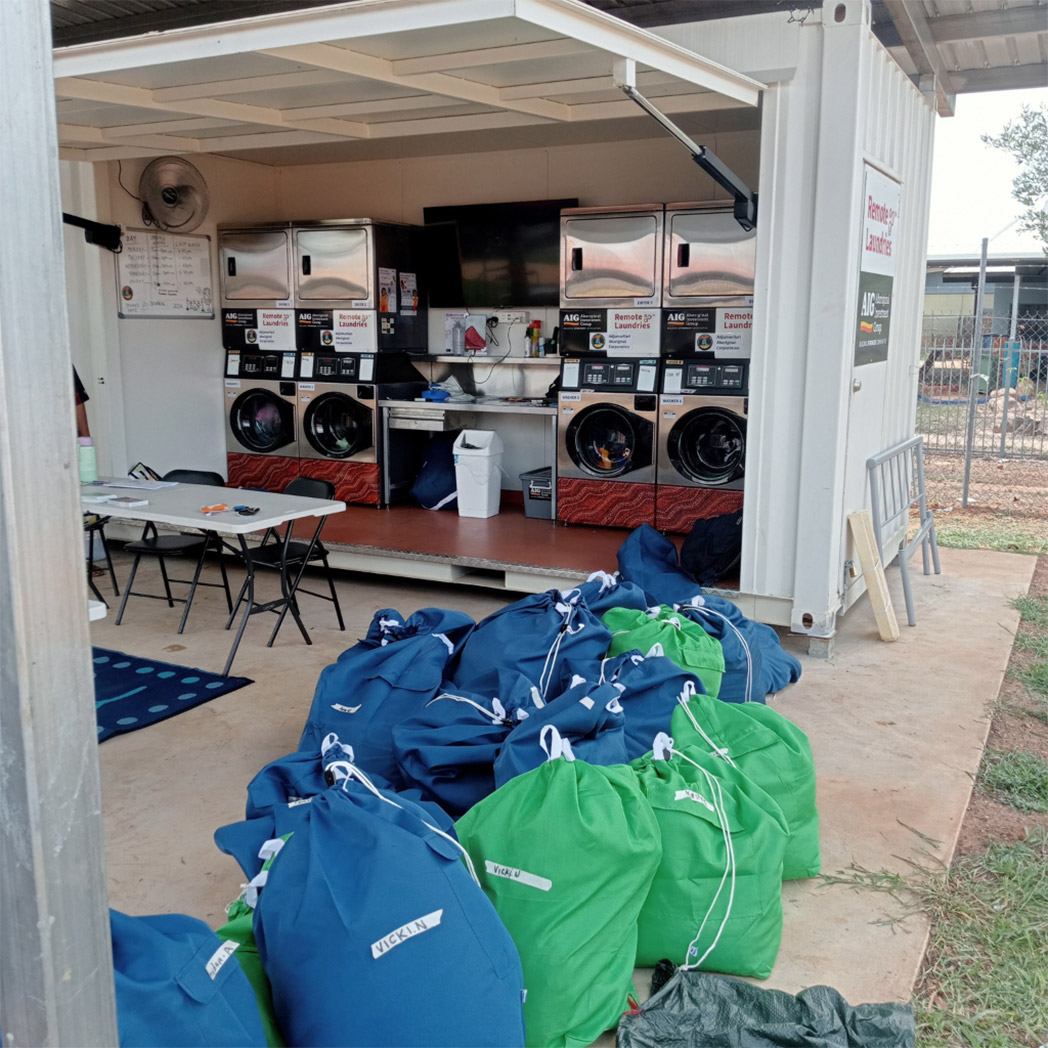 Remote Laundries social justice project