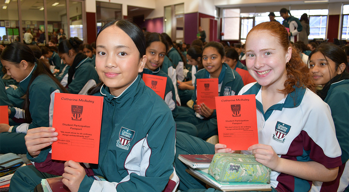 Participation Passport at Catherine McAuley Westmead