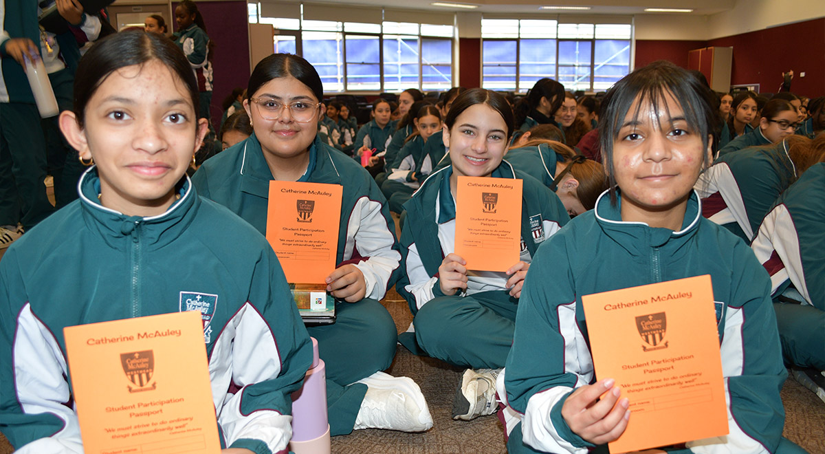 Participation Passport at Catherine McAuley Westmead