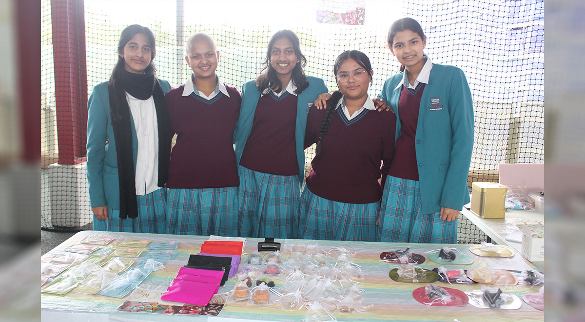 Market day stalls at Catherine McAuley Westmead