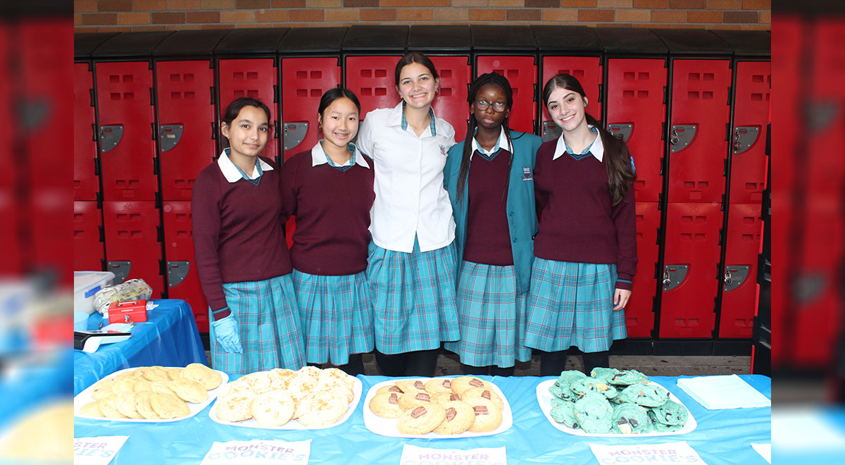 Market day stalls at Catherine McAuley Westmead