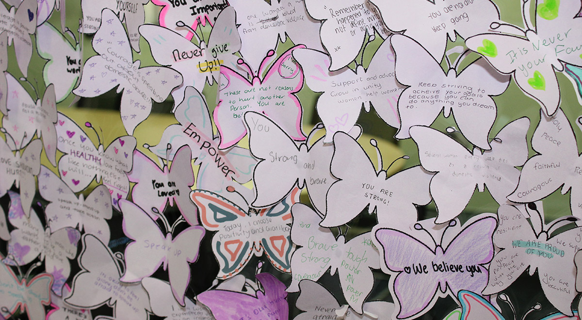 Year 10 Students Implement Awareness Campaign About Domestic Violence