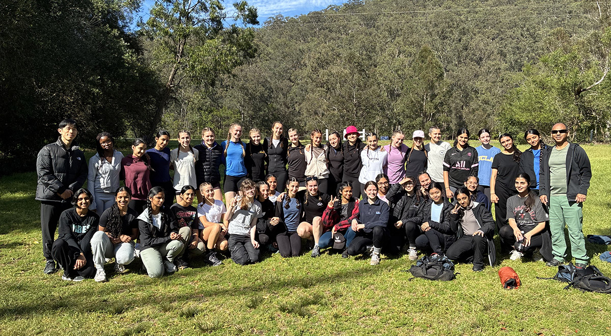 Year 9 Catherine McAuley Westmead students on their Bronze Duke of Edinburgh Adventurous Journey