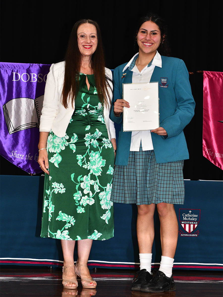 The ADF Future Innovators Award Year 10 Riana A