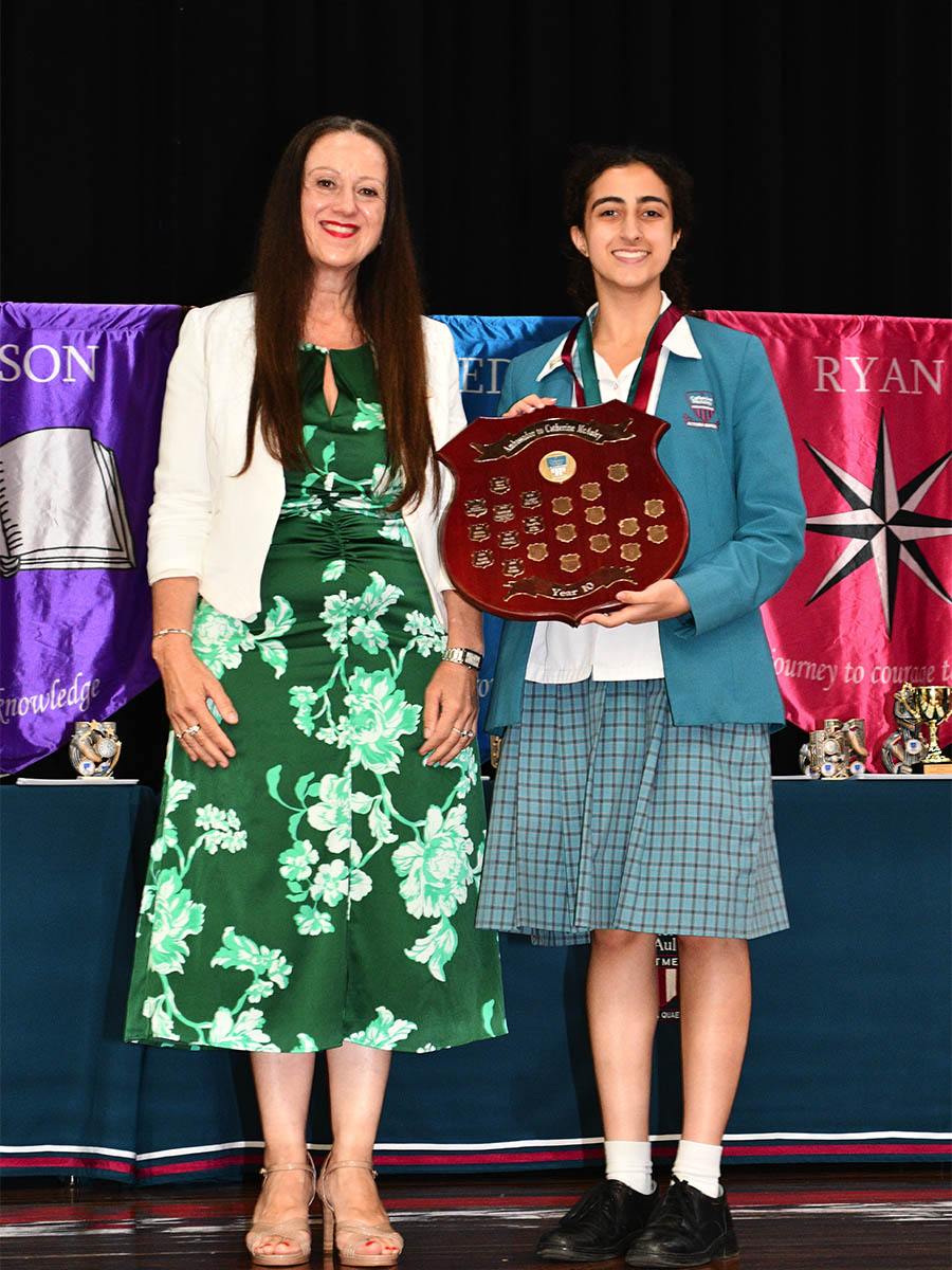 Year 10 Ambassador for Catherine McAuley Sara Y