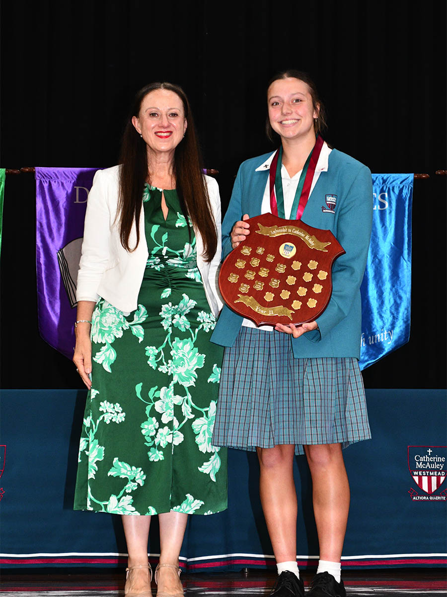 Year 11 Ambassador for Catherine McAuley Bailey S.