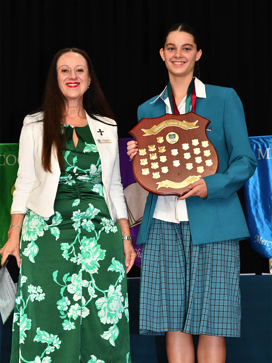 Year 7 Ambassador for Catherine McAuley Emily Y