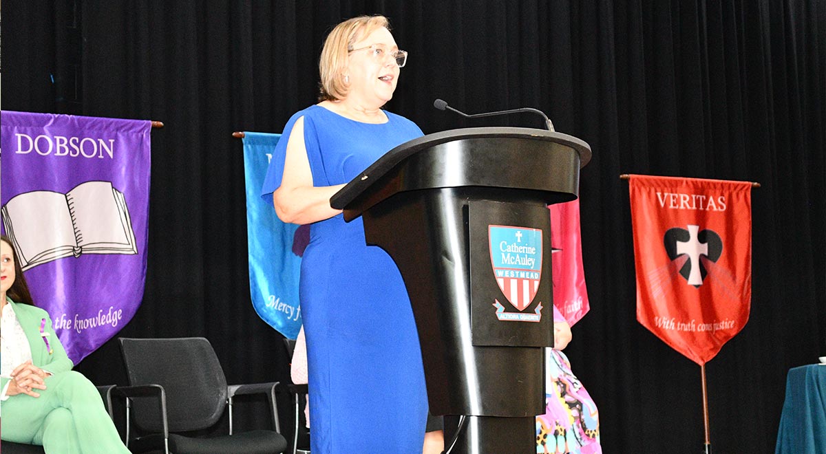 Guest speaker Kirsten Andrews IWD assembly Wed 4 March 2026