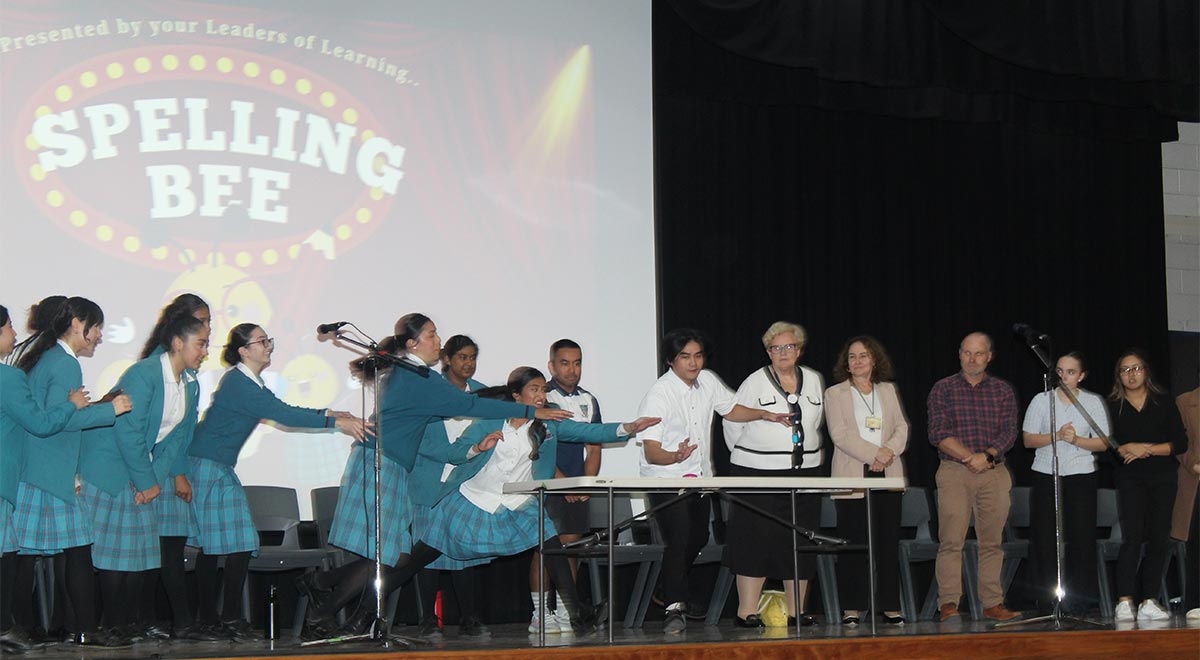 Competition was fierce in the Spelling Bee Grand Final as students took on teachers in a battle of words.
