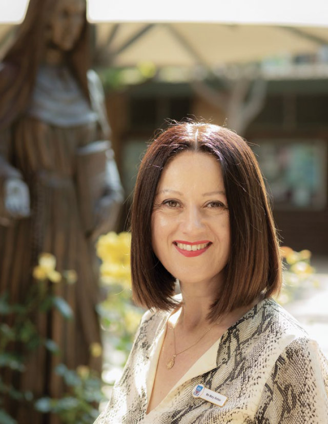 Mary Refalo, Principal of Catherine McAuley Catholic College Westmead