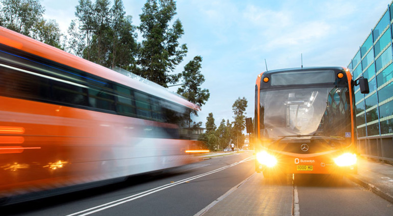Students can travel to Catherine McAuley Catholic College Westmead via Bus
